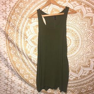Olive Green Dress